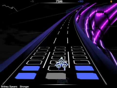 Audiosurf   Stronger by Britney Spears