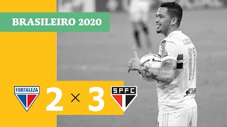 Fortaleza 2 x 3 São Paulo - Gols - 14/11 - Brasileirão 2020