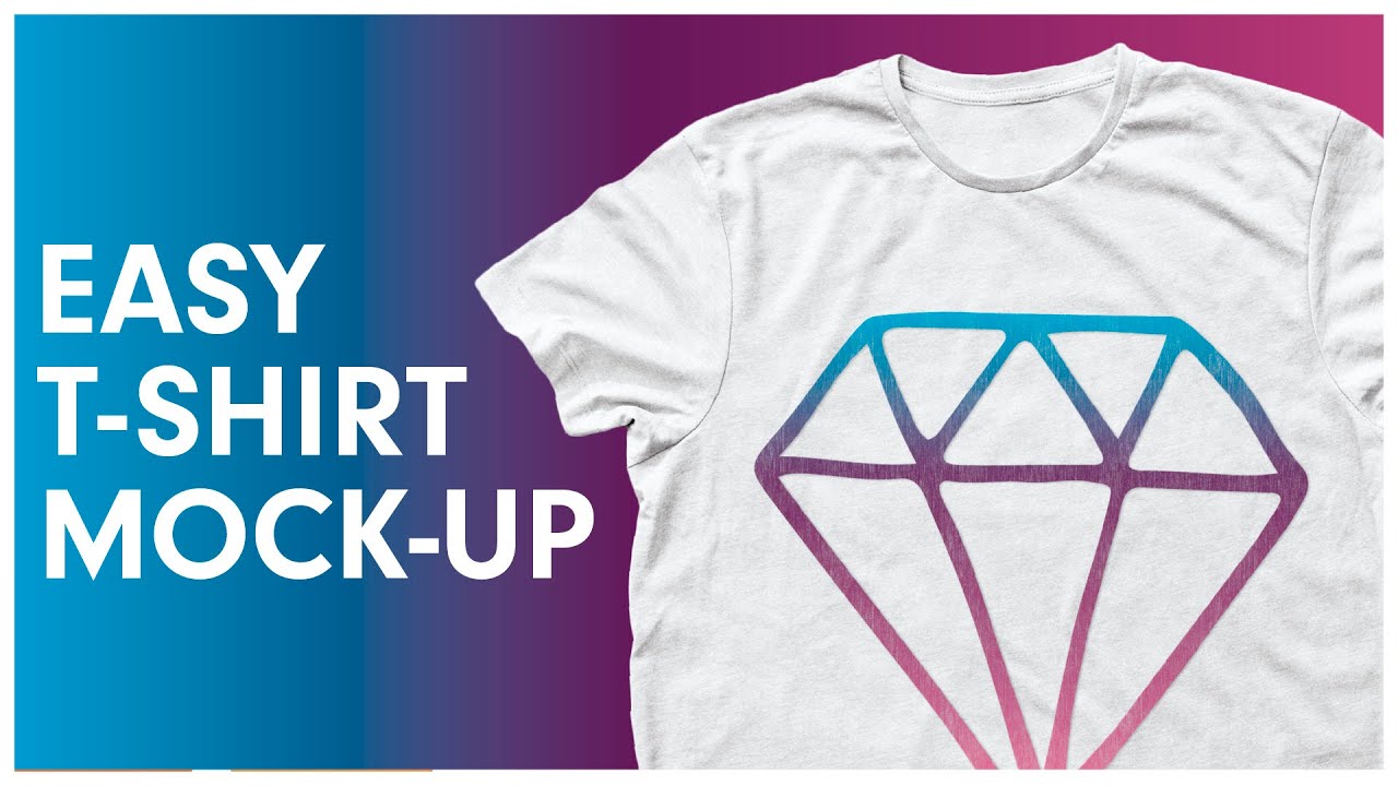 Download Easy T-shirt Mock-up in Adobe Illustrator - YouTube