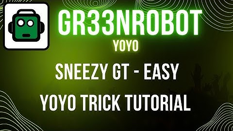Sneezy GT - A Step by Step Easy Yoyo Trick Tutorial 🪀 with Slowmo! #yoyo #yoyoing #tutorial