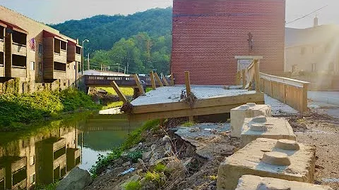 Whitesburg Kentucky: Aftermath of Historic East Kentucky Floods in Letcher County