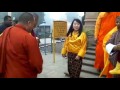 Bhutan Queen Mother in Saranath , Varanasi