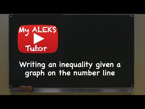 Writing an inequality