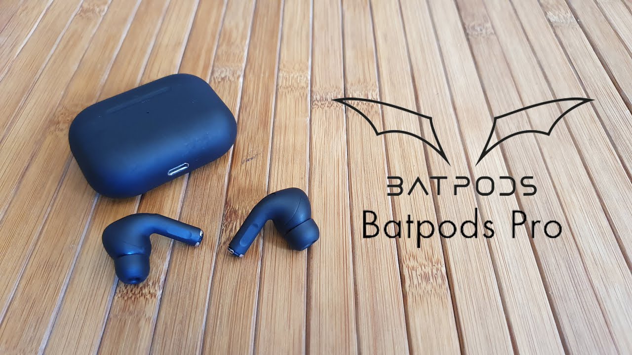 BatPods Pro. Los AirPods Pro Negros.