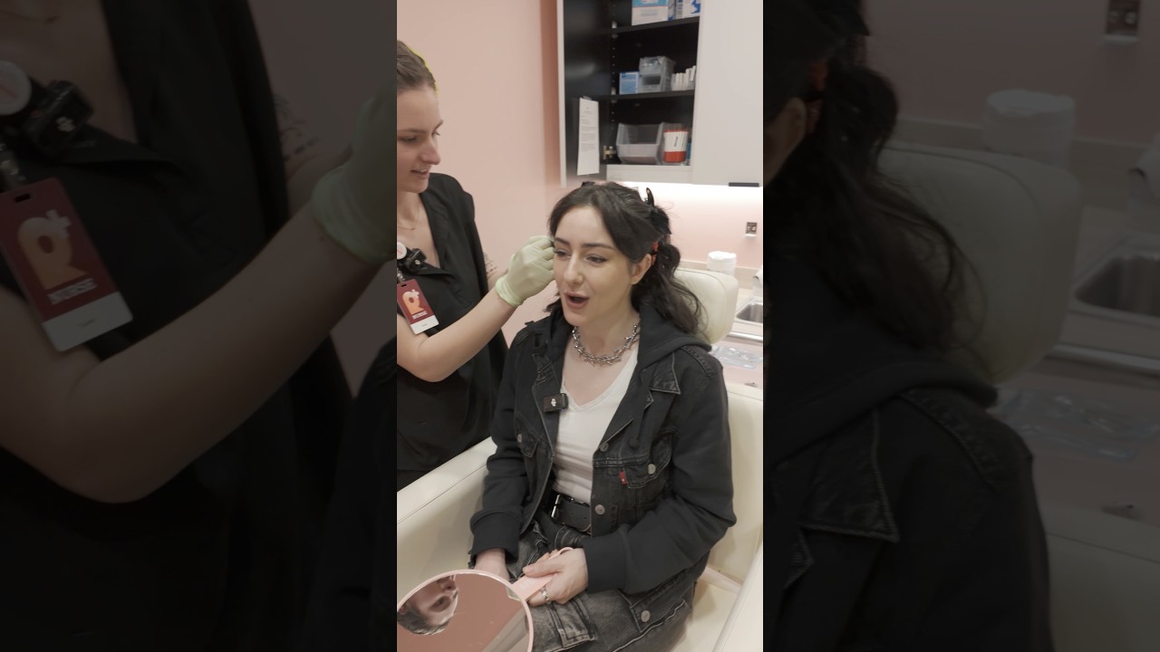 Fulfilling my New Year’s resolutions on the last day @heyrowan #newyear #earpiercing