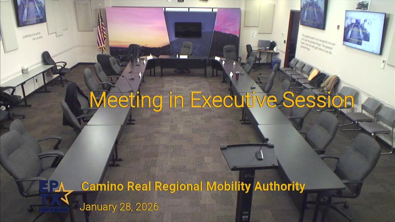 Camino Real Regional Mobility Authority 1/28/2026