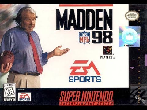 Madden NFL 98 (Super Nintendo) - Pittsburgh Steelers vs. Kansas City Chiefs