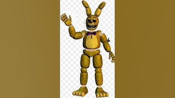 Springbonnie (Springlock failure) #springtrap #fnaf #fivenightsatfreddys