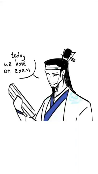 [MDZS meme animatic] That one exam day in Cloud Recesses #shorts  #mdzs