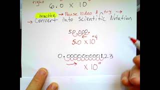 Video #2 G.E.D. & HiSET TEST Question = What is the Scientific Notation of the number Part 2