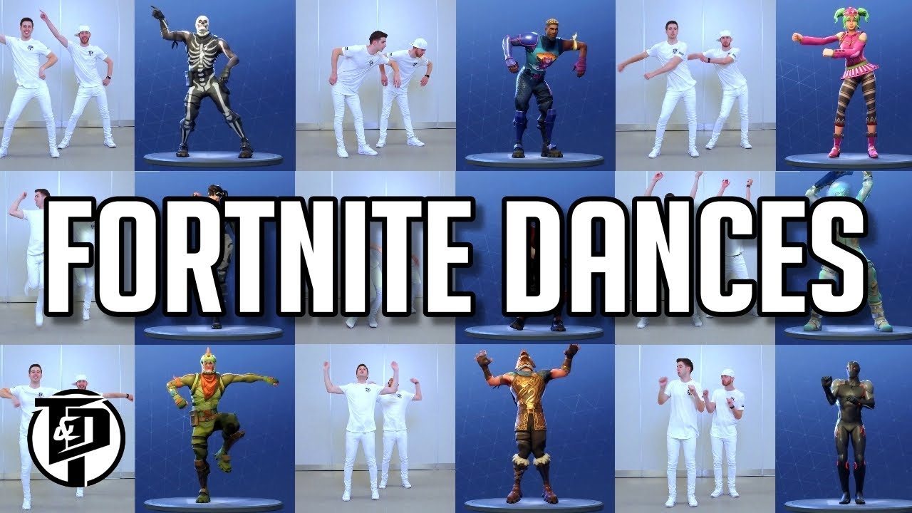 FORTNITE DANCES IN REAL LIFE - YouTube