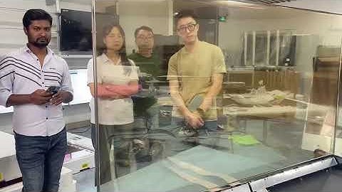 55 inch transparent OLED module design