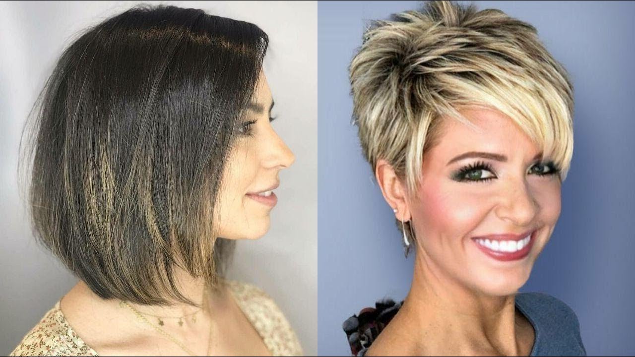 CORTES DE CABELLO PARA MUJERES DE 45 AÑOS / MODA PARA MUJERES - YouTube