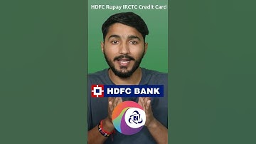 HDFC IRCTC Credit Card #financereview #hdfccreditcard #creditcard #shorts #youtubeshorts #ytshorts