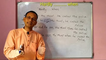 Hardly ....... when | By Anil Dalvi Sir