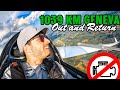 903 KM Out and Return Flight to Geneva | LS3 WL