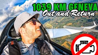 903 KM Out and Return Flight to Geneva | LS3 WL