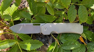 Ti Pocket Knife | Unboxing, Teardown, and Review