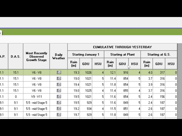Enhanced Field Weather