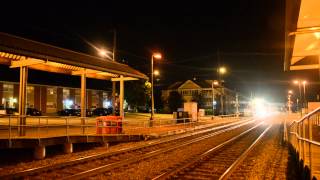 MBTA Purple Garbage Express @ Norwood Depot (Franklin Line)