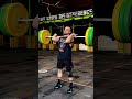 Building Explosive Strength – Power Clean #shorts #sports #weightlifting #crossfit