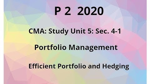 2020 p 2 CMA Unit 5 sec. 4-1