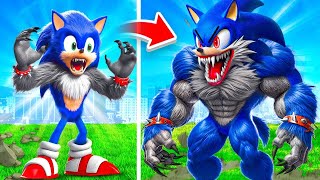 From Sonic To WEREWOLF SONIC In GTA 5!