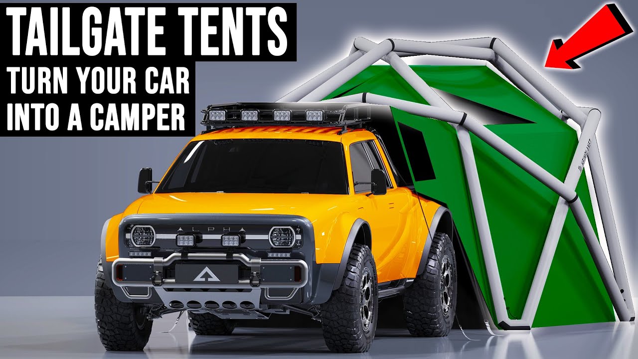 Best Tailgate Tents: Simplest and Most Affordable Way to Turn Your Car into  a Camper 