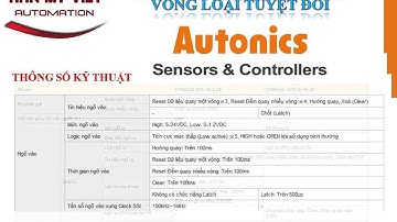 BỘ MÃ HÓA VÒNG QUAY ĐA VÒNG LOẠI TUYỆT ĐỐI AUTONICS EPM SERIES