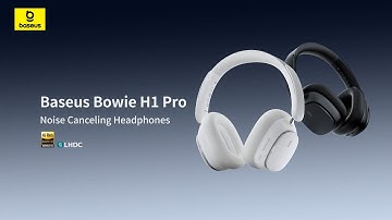 Baseus Bowie H1 Pro Noise Cancellation Wireless Headphones 100H Playtime, Spatial Audio, ENC Mics