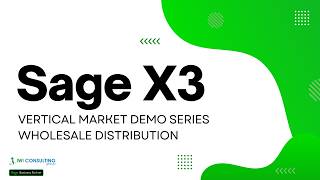 Sage X3 for Wholesale Distribution | Real-Time Inventory, Sales & Warehouse Management