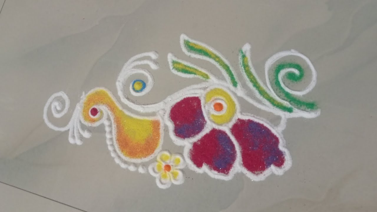 New Daily Rangoli Art ,Rangoli Designs Simple 🥀रोज नवीन छान रांगोळ्या 🥀