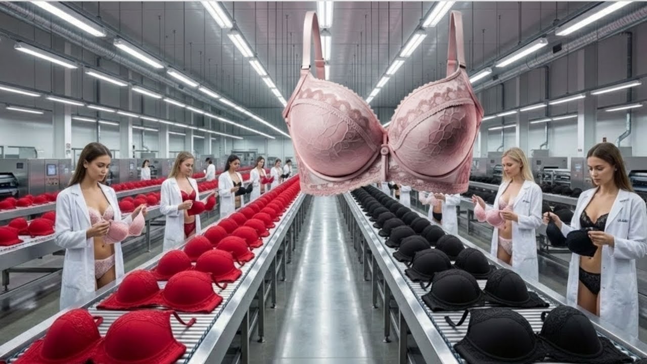 Inside the Bra Factory (Full Process) Women’s Bras Are Made from Start to Finish