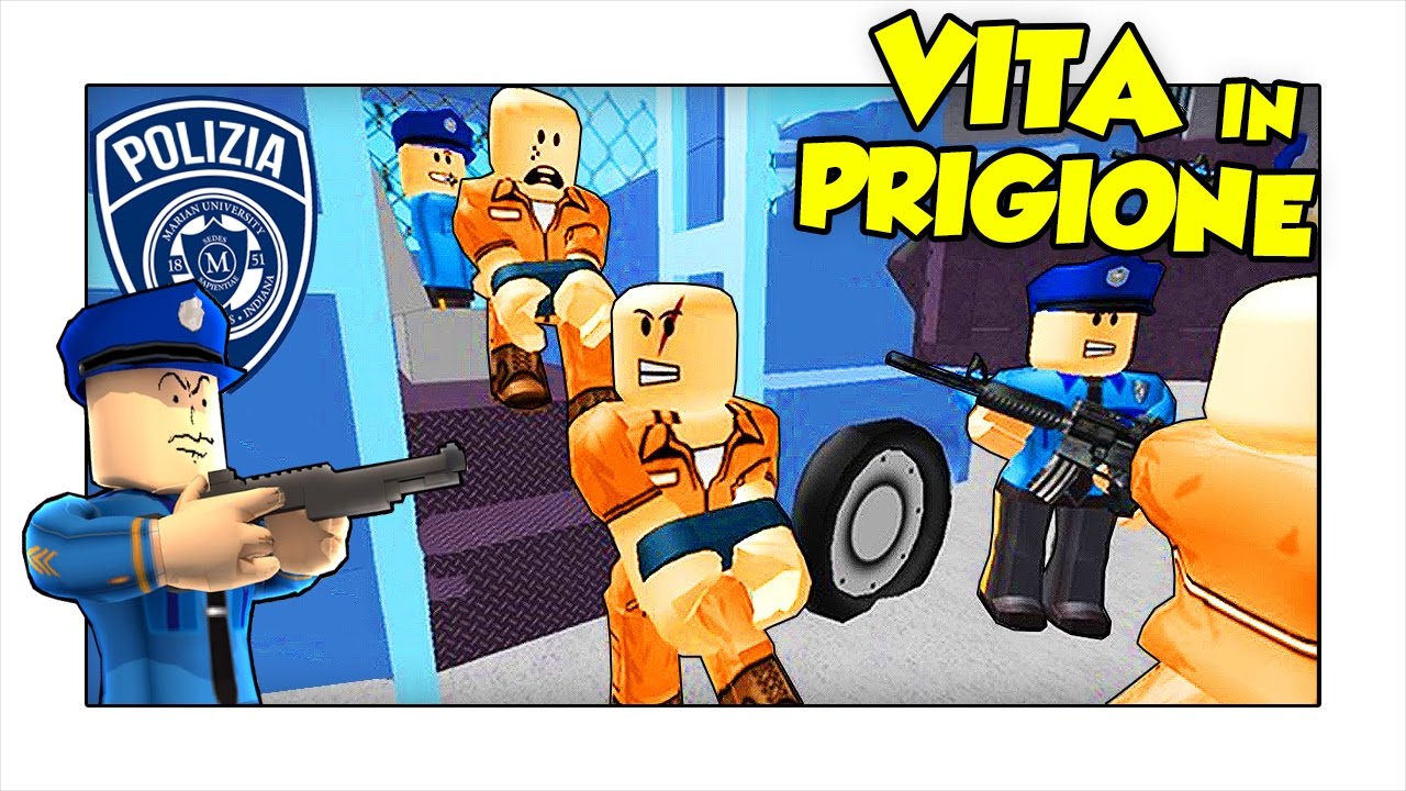 Vita In Prigione Roblox Ita W Two Players One Console Youtube - la mappa polizia di stato di mrgiuli0 roblox ita youtube