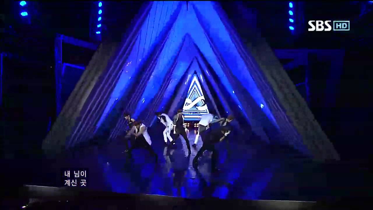 INFINITE [Chaser] @SBS Inkigayo Популярная песня 20120520