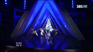INFINITE [Chaser] @SBS Inkigayo Popular song 20120520