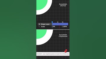 Maintain stroke width while scaling layers in After Effects #aftereffectstutorial #aftereffects