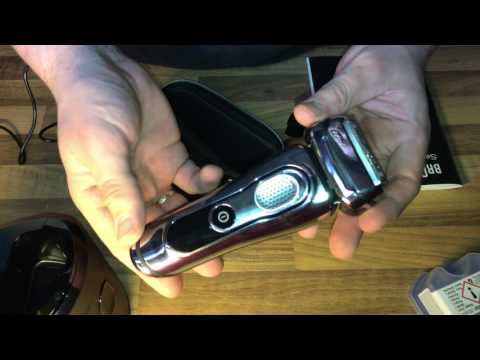 Braun Series 9 9290CC Wet & Dry Electric Shaver with Clean & Charge System unboxing and instructions