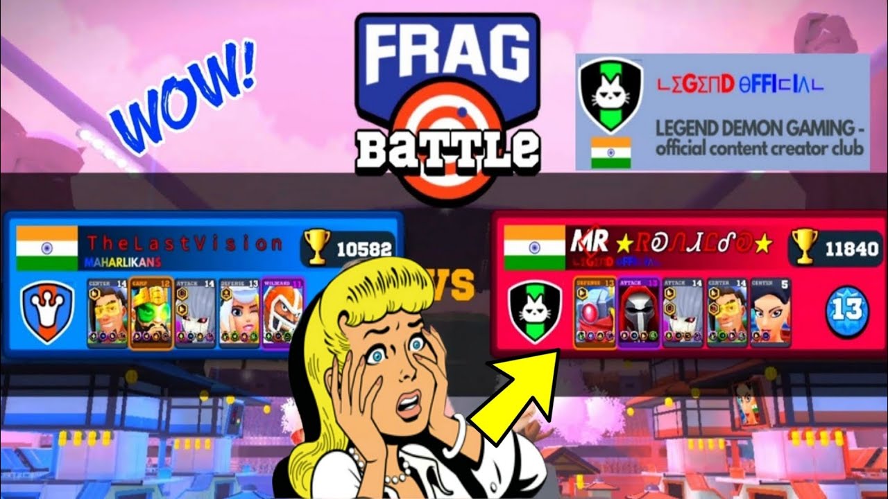 Frag Pro Shooter - Gameplay 62 😭 OMG 😱 Me 🆚️ Legend Demon Gaming 😱 Club