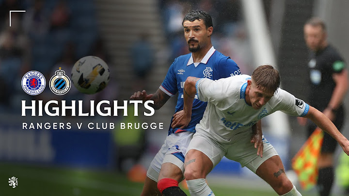 HIGHLIGHTS | Rangers v Club Brugge | 06 July 2025