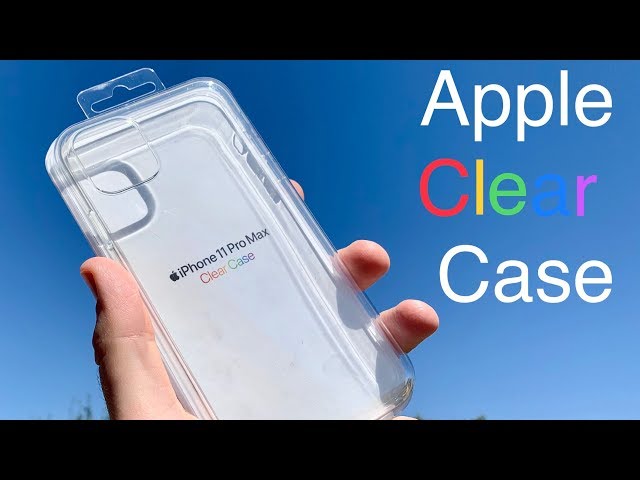 Apple Clear Case for iPhone 11 Pro