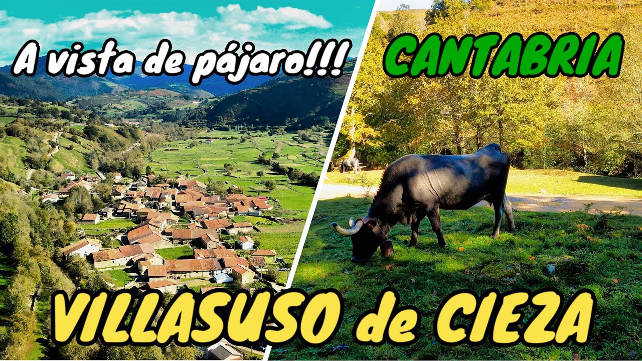 VILLASUSO DE CIEZA. A vista de pájaro!!!. CANTABRIA