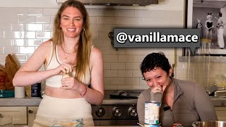 vanilla came over..