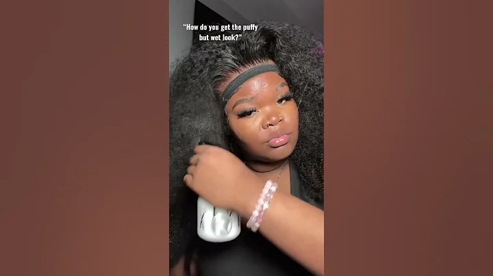 HOW I STYLE MY CURLY WIGS ❤️‍🔥Sterly Hair ✨ #frontal #wigs #wiginfluencer #babyhair