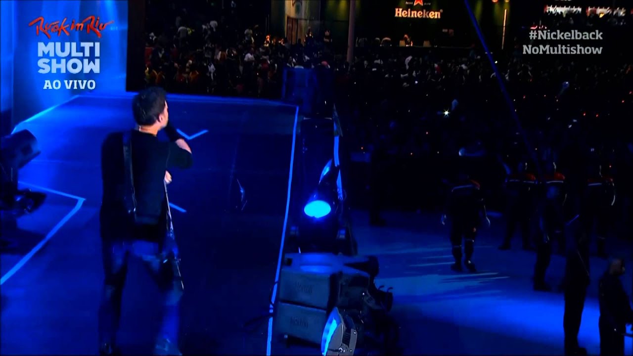 Nickelback - Too Bad @ Rock In Rio 2013