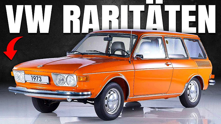 Die 15 seltensten VW-Modelle, die kaum jemand kennt! TEIL 1