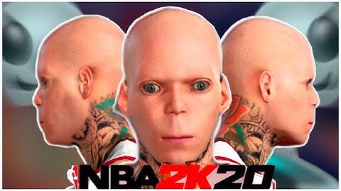 NBA 2K20 Alien Face Creation Tutorial! How To Look Like An Alien On NBA 2K20!