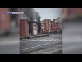 VIDEO: Menands fire station catches fire, equipment lost