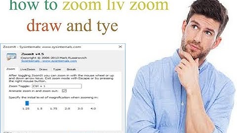 How to zoom, draw, type while screen recording on PC