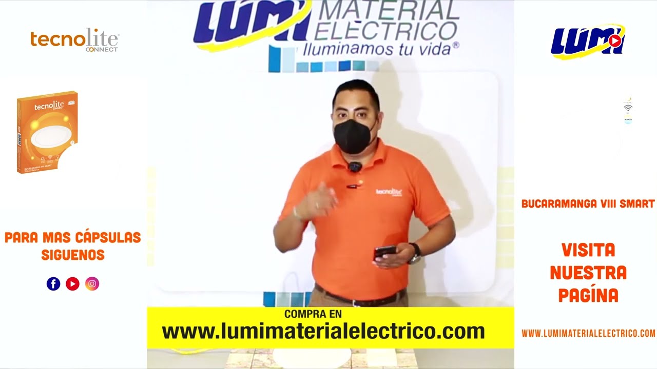 Foco LED de 8.5 W no atenuable Hidrus I A19-LED/010/30 Tecnolite – Lumi  Material Electrico